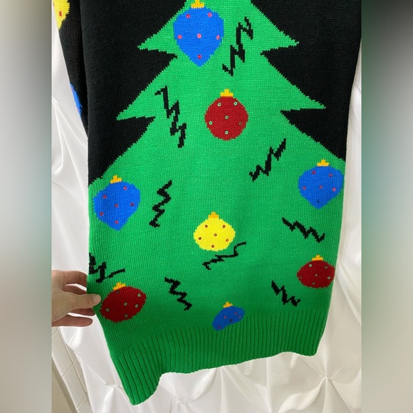 A NOT SO Ugly Christmas Sweater Dress Size L - Picture 3 of 8